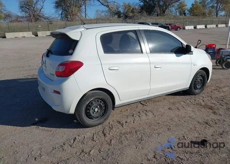 2018 Mitsubishi Mirage Es из США, поврежденный, VIN ML32A3HJ9JH007815